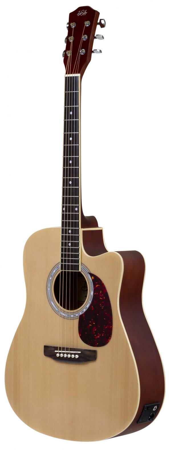 CHITARRA ACUSTICA CUT-AWAY NATURALE LUCIDA EQ  - immagine 4