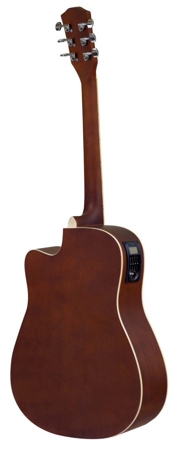 CHITARRA ACUSTICA CUT-AWAY NATURALE LUCIDA EQ  - immagine 2